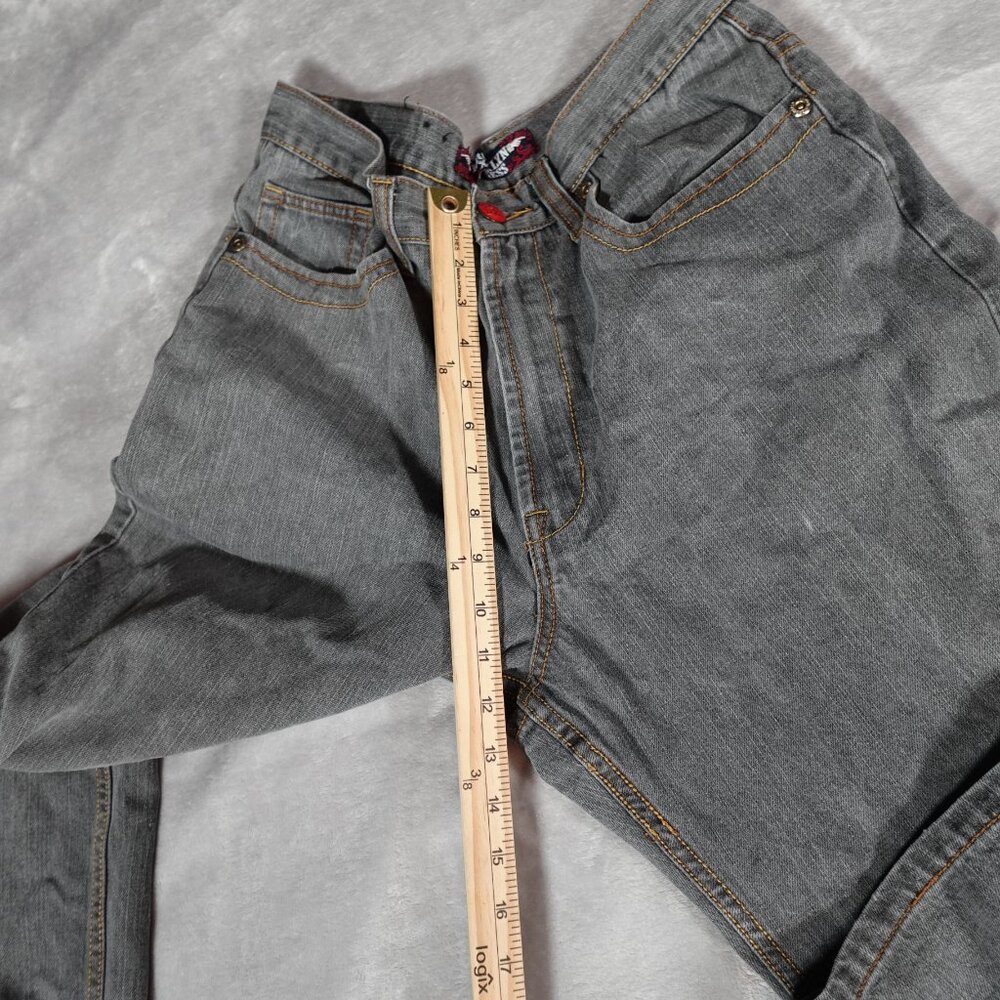 Vintage Brooklyn Xpress Jeans Mens 34x32 (Fits 30x29) Embroidered Baggy Fit Y2K - Picture 10 of 10